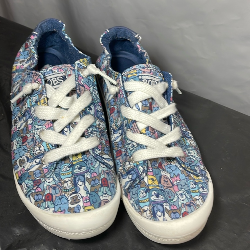 BOB'S SKECHER'S dog print sneakers